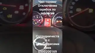 Удаление DPF EGR Opel Astra Отключение сажевого фильтра чиптюнинг checktuning.com 0500200169