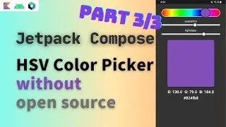 jetpack compose color picker | android compose color picker | android jetpack compose color picker 3