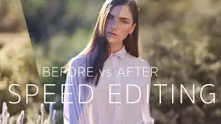 Speed Editing - Fashion Photography // speed tutorial