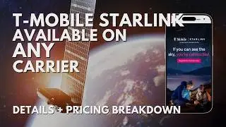 ANY Carrier?! T-Mobile's Big Starlink Direct to Cell Announcement + Pricing Revealed