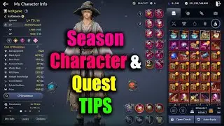 Black Desert Mobile Season Character & Quest Tips