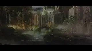 DARK WOOD | Part 01 - Waterfall | BLENDER AND AFTER EFFECT VFX SERIES