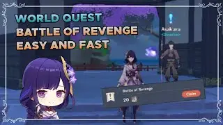 battle of revenge world quest (EASY AND FAST) full guide