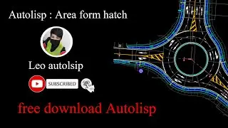 AREA FORM HATCH  -  AUTOLISP FOR AUTOCAD