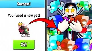 Insane Fusing Method! | Guarantees Rainbow Cyborg Dominus FAST! (Pet Simulator 99)