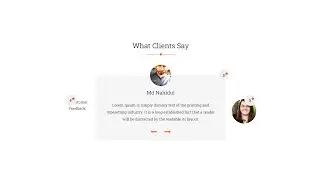 Responsive Testimonial Carousel Using Html Css And Javascript