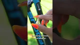 Inflate Bike Tires Using the AstroAI AIRUN L4 #shorts