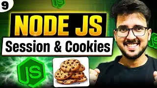Session cookies and tokens in node js 🔥 node js complete tutorial 