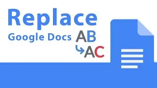 How to Replace in Google Docs