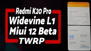 Redmi K20 Pro | Enable Widevine L1 | Miui 12 Beta | TWRP