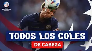 TODOS LOS GOLES DE CABEZA | CONMEBOL COPA AMÉRICA USA 2024™