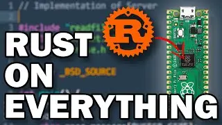 rust runs on EVERYTHING (no operating system, just Rust)