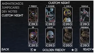 Fazbear Entertainment: Storage Custom Night All Challenges Complete