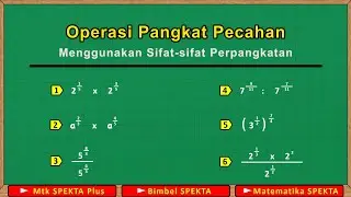 Operasi Pangkat Pecahan Menggunakan Sifat sifat Perpangkatan