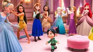 WRECK-IT RALPH 2 Movie Clip - “Vanellope Meets Disney Princesses” (2018)