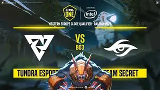 [Dota 2 Live] Tundra vs Gaimin Gladiator  - ESL One Raleigh CQ 