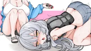 통깡이에게 촉각슈트 첫 경험 시켜줬다가 정지당할 뻔했습니다....