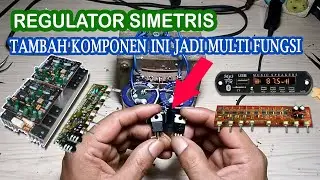 Cara Membuat regulator simetris sederhana dengan transistor