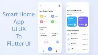 Experience the Future with our Smart Home App in Flutter | Mobile App Development Guide!