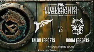 [Dota 2 Live] BOOM Esports vs Talon Esports - Bo5 PGL Wallachia SEA Close Qualifier 