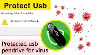 USB Drives Protected from Viruses | Write Protected Or Unprotected USB Drive | Educational Word