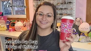 Sewing a Reversible Cup Cozy - 13 Days of Christmas Day 8