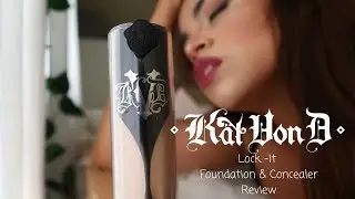 KAT VON D LOCK IT FOUNDATION & CONCEALER REVIEW | FAIL