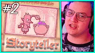 [ #2 ] Головоломка Дьявола 😈 Пятёрка проходит Storyteller (Нарезка стрима 5opka)