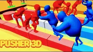 Pusher 3d game | pusher 3d gameplay Android,ios