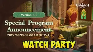 🔴 GENSHIN IMPACT 3.0 OFFICIAL LIVESTREAM! (SUMERU???)