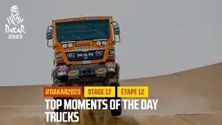 Trucks Top moments - Étape 12 / Stage 12 - #Dakar2023