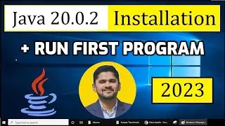 How to Install Java JDK 20.0.2 on Windows 10 | Updated 2023