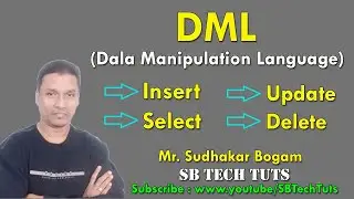 DML Commands in SQL | DML (Insert, Select, Update & Delete) Commands | DBMS