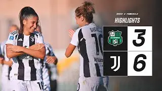 HIGHLIGHTS | SASSUOLO 3-6 JUVENTUS WOMEN | Matchday 1 Serie A