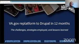 Lessons learned re-platforming VA.gov on Drupal in 12 months