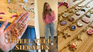 Zelf sieraden maken💍💜 & Pakketjes unboxen!📦😍 | Thuis met een burn-out