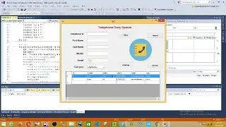 Telephone diary management system project in vb.net with source code | vb.net project with source