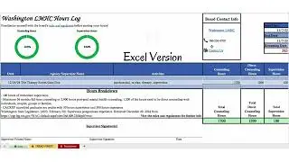 Washington LMHC Clinical Hours Tracker