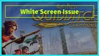 Harry Potter: Quidditch Champions Game White Screen Issue