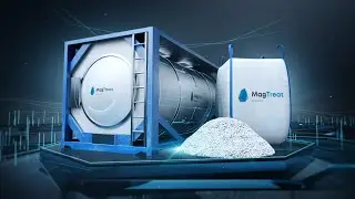 Technical 3d visualization of the product and company video presentation - Mag Treat