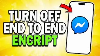 How to Turn Off end-to end Encryption on Messenger without deleted conversation 2024