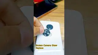 Moto G7 Broken Camera Glass Replace 