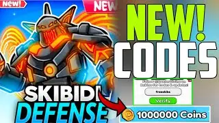 ⚠️UPDATE!!⚠️SKIBIDI TOWER DEFENSE ROBLOX CODES 2024 - SKIBIDI TOWER CODES [ROBLOX]