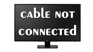 Как исправить Cable not connected