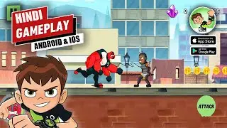 📥Download & Install Ben 10 Alien Run In Android / IOS 2024||Hindi Gameplay|| All Features|| Play Now