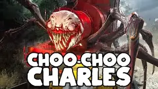 Let's Play Choo-Choo Charles - Fighting an Evil Bloodthirsty Spider Train