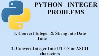 how to convert string and integer into date time in python | Q.2