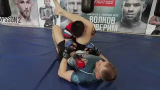 Рычаг локтя и удушающий 