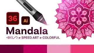 #SpeedArt - 36 - Masterpiece: Pink Mandala