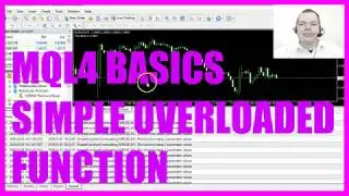 MQL4 TUTORIAL BASICS - 61 SIMPLE OVERLOADED FUNCTION